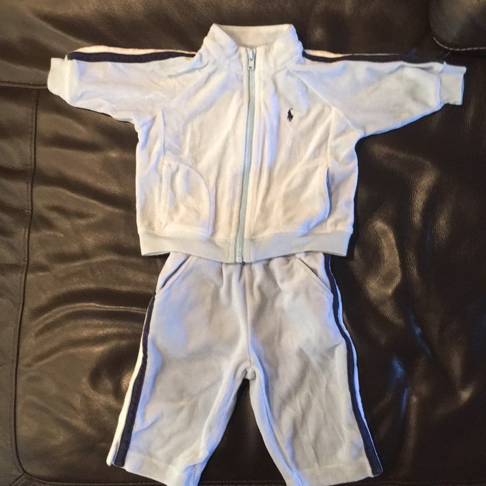 Ralph Lauren jogging suit size 6m